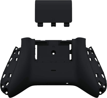 Custom Back Cover Shell for Xbox Core Wireless Controller, Black Replacement Controller Battery Cover & Bottom Shell for Xbox Series X & S Controller [Controller NOT Included]