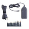 65W Laptop Charger with 10 Interchangeable Tips, 10Ft Power Cord, for HP, Dell, Lenovo, Grey