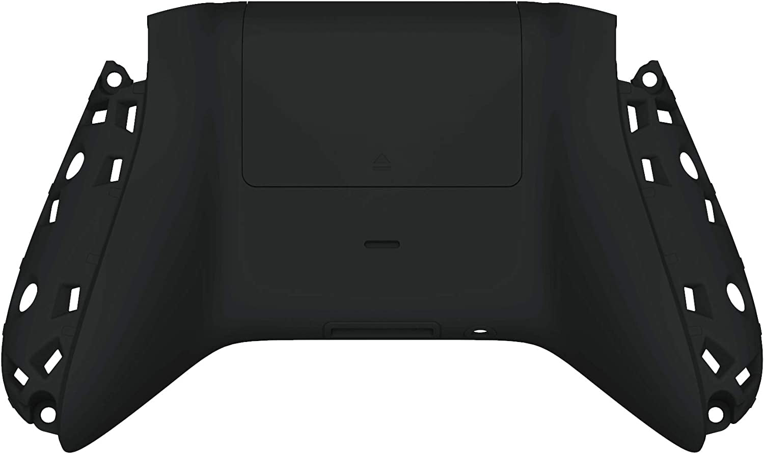 Custom Back Cover Shell for Xbox Core Wireless Controller, Black Replacement Controller Battery Cover & Bottom Shell for Xbox Series X & S Controller [Controller NOT Included]